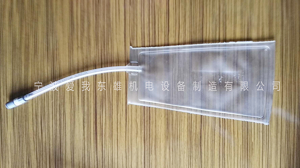 單頭液袋導管高頻焊接機-醫療泡管樣品